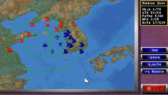 Fleet Defender: The F- Tomcat Simulation PC Screenshot