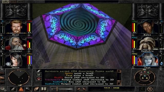 Wizardry Gameplay Screenshot