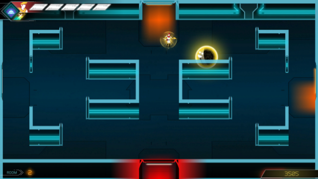 Berzerk: Recharged Gameplay Screenshot