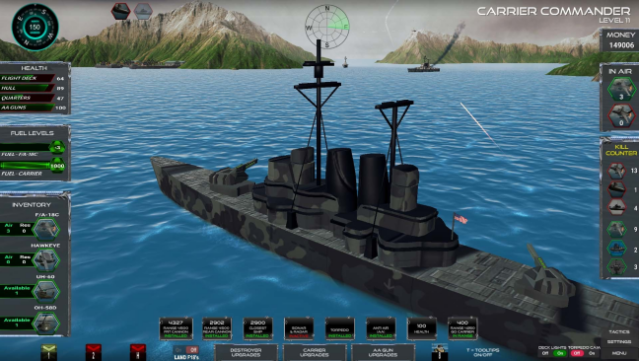 Carrier Commander Gameplay Screenshot