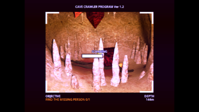 Cave Crawler Gameplay Screenshot