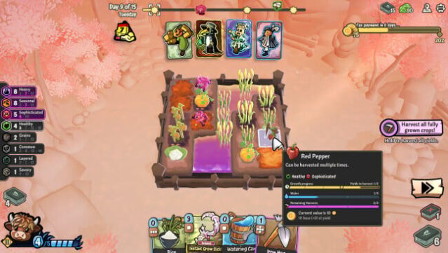 Cropdeck Gameplay Screenshot