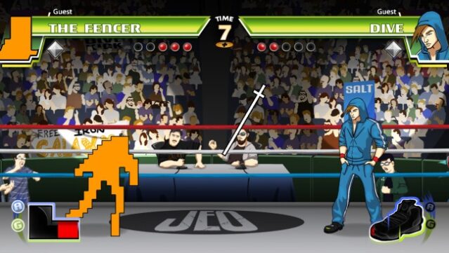 Divekick Gameplay Screenshot
