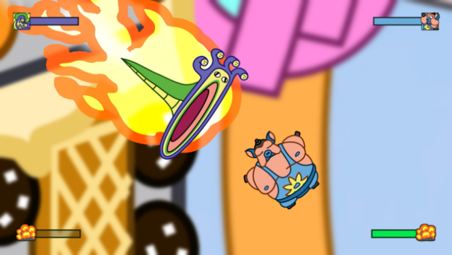 Fly Punch Boom! Gameplay Screenshot