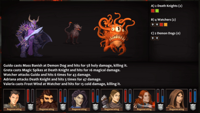 Into the Inferno Gameplay Screenshot