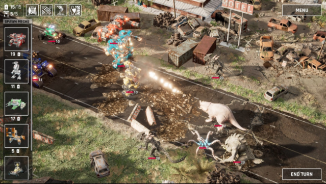 Mech Armada PC Screenshot