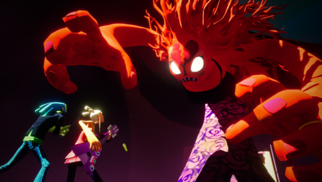 No Straight Roads: Encore Edition Gameplay Screenshot