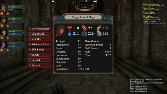 Old School RPG Gameplay Screenshot