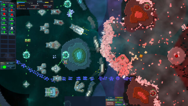 Particle Fleet: Emergence Gameplay Screenshot