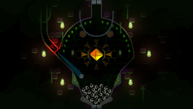 Pinball Spire Gameplay Screenshot