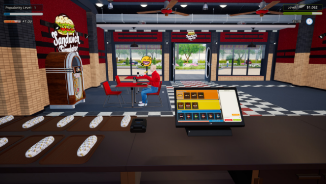 Sandwich Simulator Gameplay Screenshot