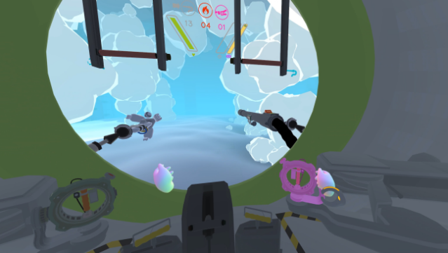 Virtual Virtual Reality Gameplay Screenshot